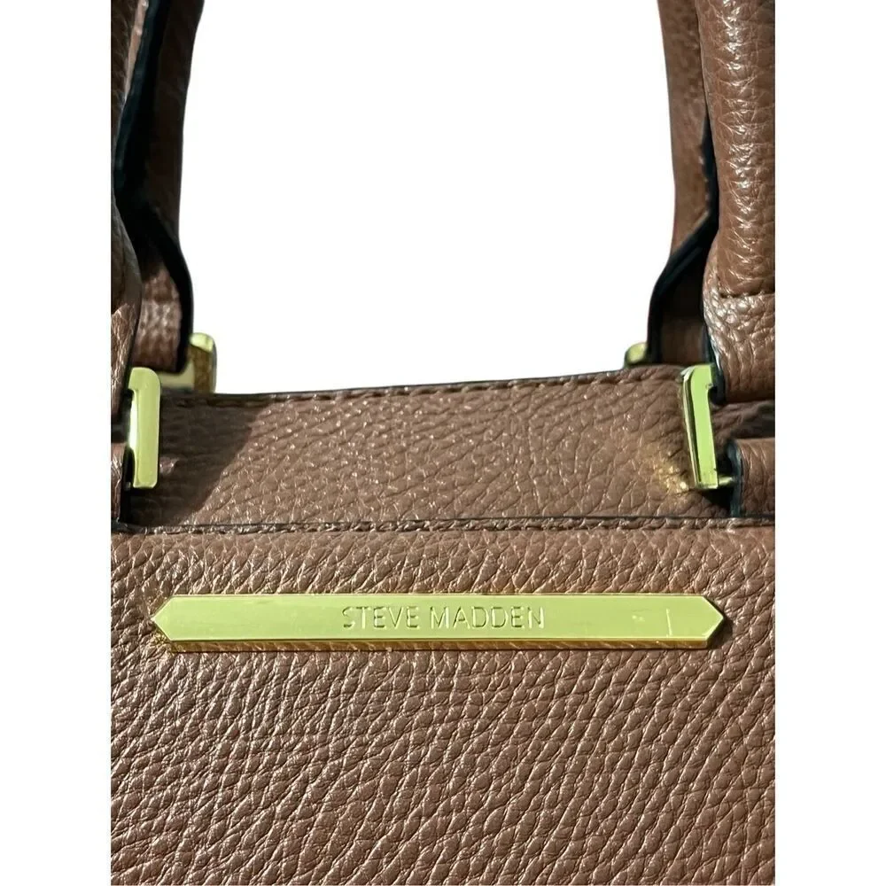Steve Madden Brown Faux Leather Bag - Picture 2 of 10